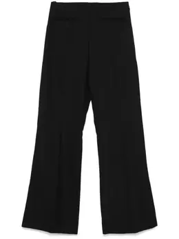 Carven: Чёрные брюки 