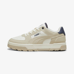 PUMA: Бежевые кеды 