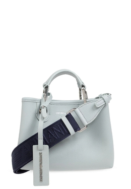 EMPORIO ARMANI: Голубая сумка 