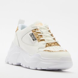 Versace Jeans Couture: Белые кроссовки 