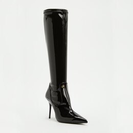 Love Moschino: Чёрные сапоги 