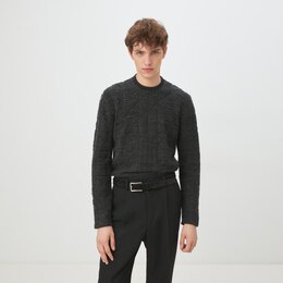 Mm6 Maison Margiela: Тёмный свитер 