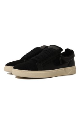 Giuseppe Zanotti Design: Чёрные кеды 