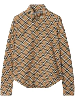 Burberry: Хлопковая рубашка 