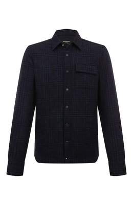Kiton: Рубашка из шерсти 