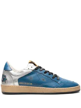 Golden Goose: Голубые кроссовки  Ball Star