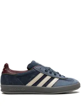 adidas: Синие кроссовки  Gazelle Indoor