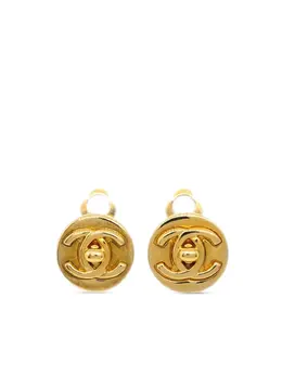 CHANEL Pre-Owned: Серьги 
