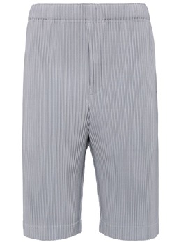 Homme Plissé Issey Miyake: Шорты из крота 