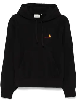 Carhartt WIP: Чёрная толстовка  American