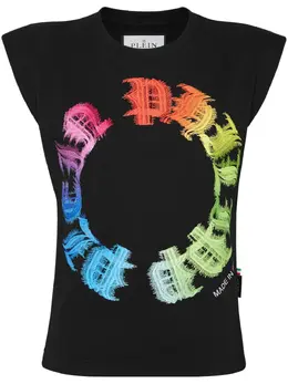 Philipp Plein: Радужная майка  Rainbow