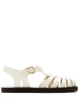 Ancient Greek Sandals: Белые сандалии 