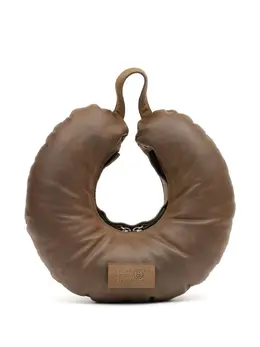 MM6 Maison Margiela: Коричневая сумка 