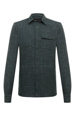 Kiton: Рубашка из шерсти 
