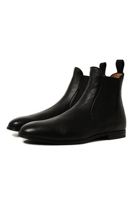 Bally: Чёрные ботинки 