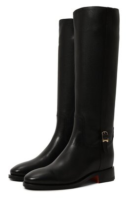 Santoni: Чёрные сапоги 