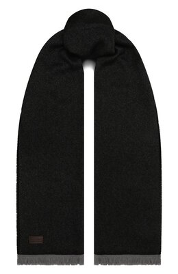 Canali: Чёрный шарф 