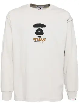 AAPE BY *A BATHING APE®: Хлопковая футболка 