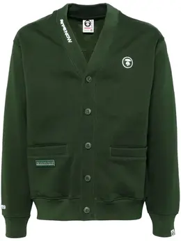 AAPE BY *A BATHING APE®: Тёмный кардиган 