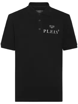 Philipp Plein: Чёрное поло  Iconic