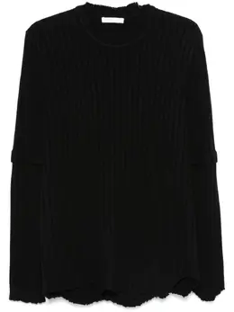 Helmut Lang: Трикотажный свитер 
