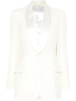 WARDROBE.NYC: Белый жакет 