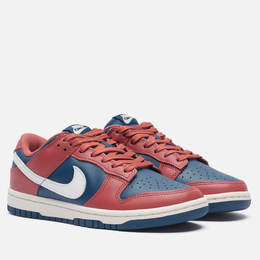 Nike: Бордовые кроссовки  Dunk Low