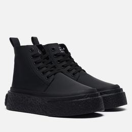 Maison Margiela MM6: Чёрные кроссовки 