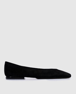 Loro Piana: Чёрные балетки 