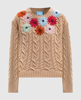 Max Mara Weekend: Бежеві светри 