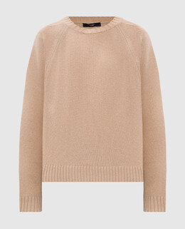 Max Mara Weekend: Бежеві светри 