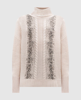 Max Mara: Бежевый свитер 