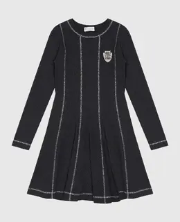 Brunello Cucinelli: Серое платье 
