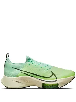 Nike: Зелёные кроссовки  Air Zoom