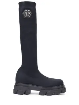 PHILIPP PLEIN: Чёрные сапоги 
