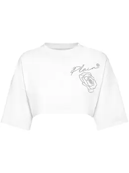 Philipp Plein: Белая футболка 
