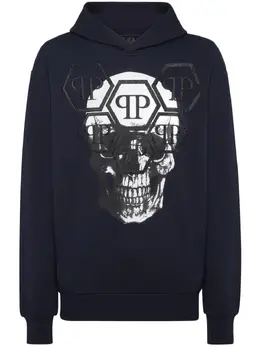 Philipp Plein: Толстовка  Skull с длинным рукавом