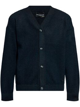 Emporio Armani: Кардиган из шерсти 