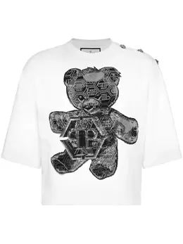 Philipp Plein: Футболка  Teddy Bear с принтом