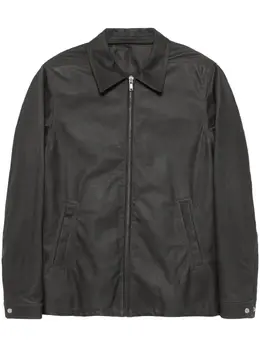 Rick Owens: Тёмная куртка  Brad