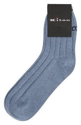 Kiton: Голубые носки 