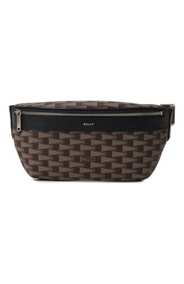 Bally: Коричневая поясная сумка 