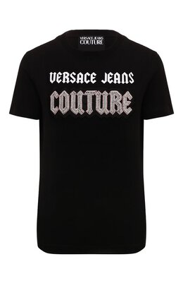 Versace Jeans Couture: Хлопковая футболка 