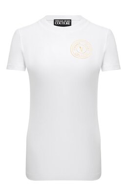 Versace Jeans Couture: Хлопковая футболка 