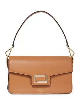 Lancel: Коричневая сумка 