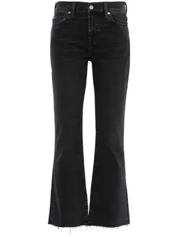7 For All Mankind: Чёрные джинсы 