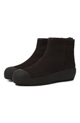 Bally: Коричневые ботинки  Guard