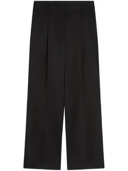 DRIES VAN NOTEN: Чёрные брюки 
