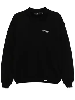 Represent: Чёрное поло 