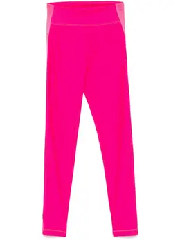 Versace Jeans Couture: Розовые легинсы 